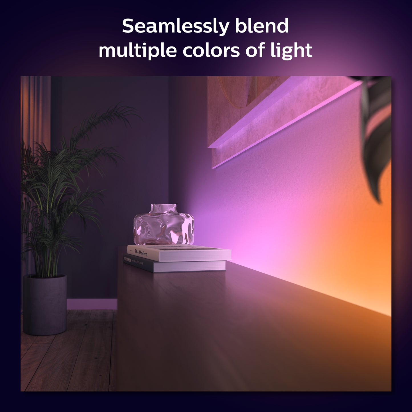 Hue gradient lightstrip bas EU UK