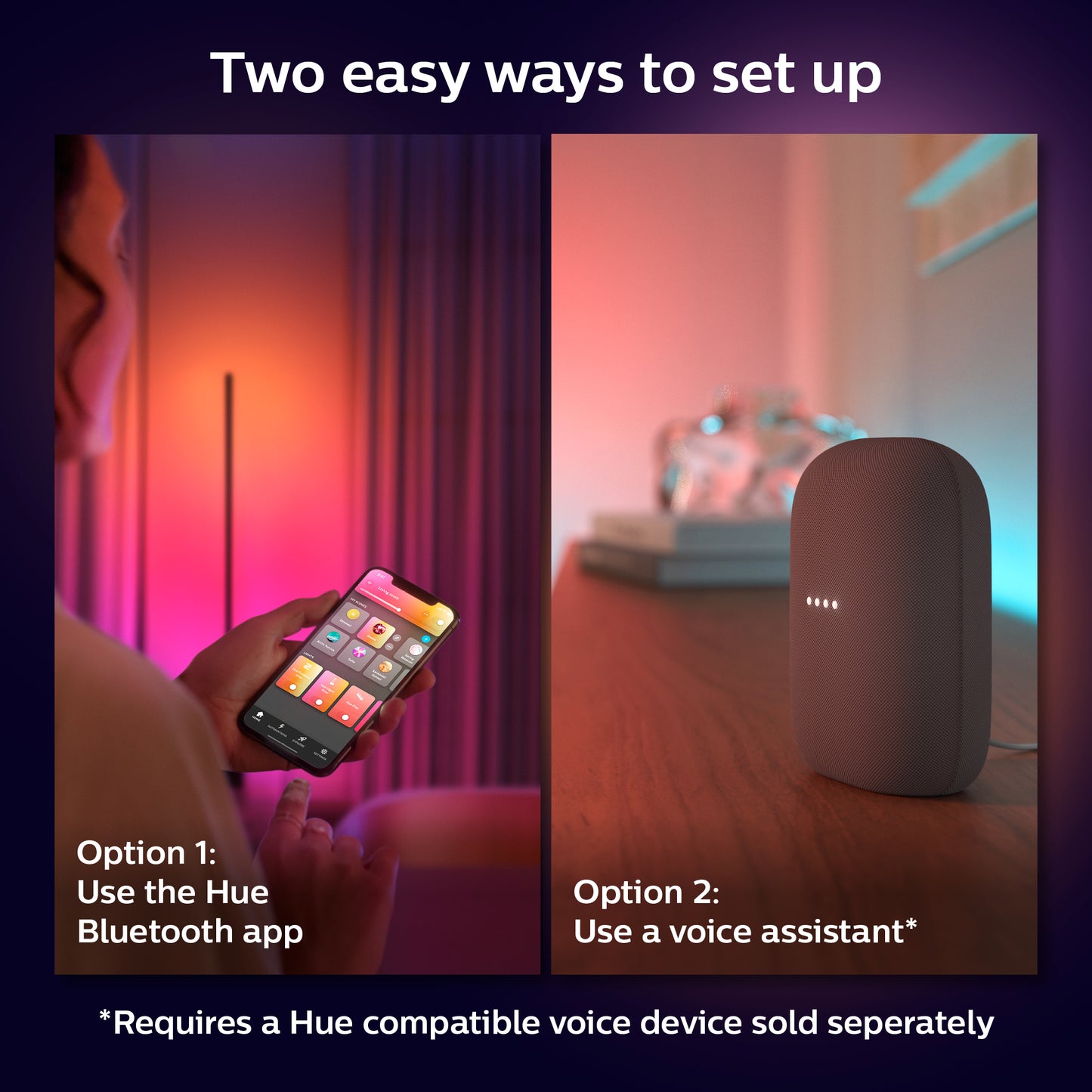 Hue gradient lightstrip bas EU UK