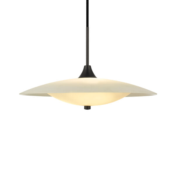 Halo Design - Baroni LED Pendel Ø46 Opal/Sort