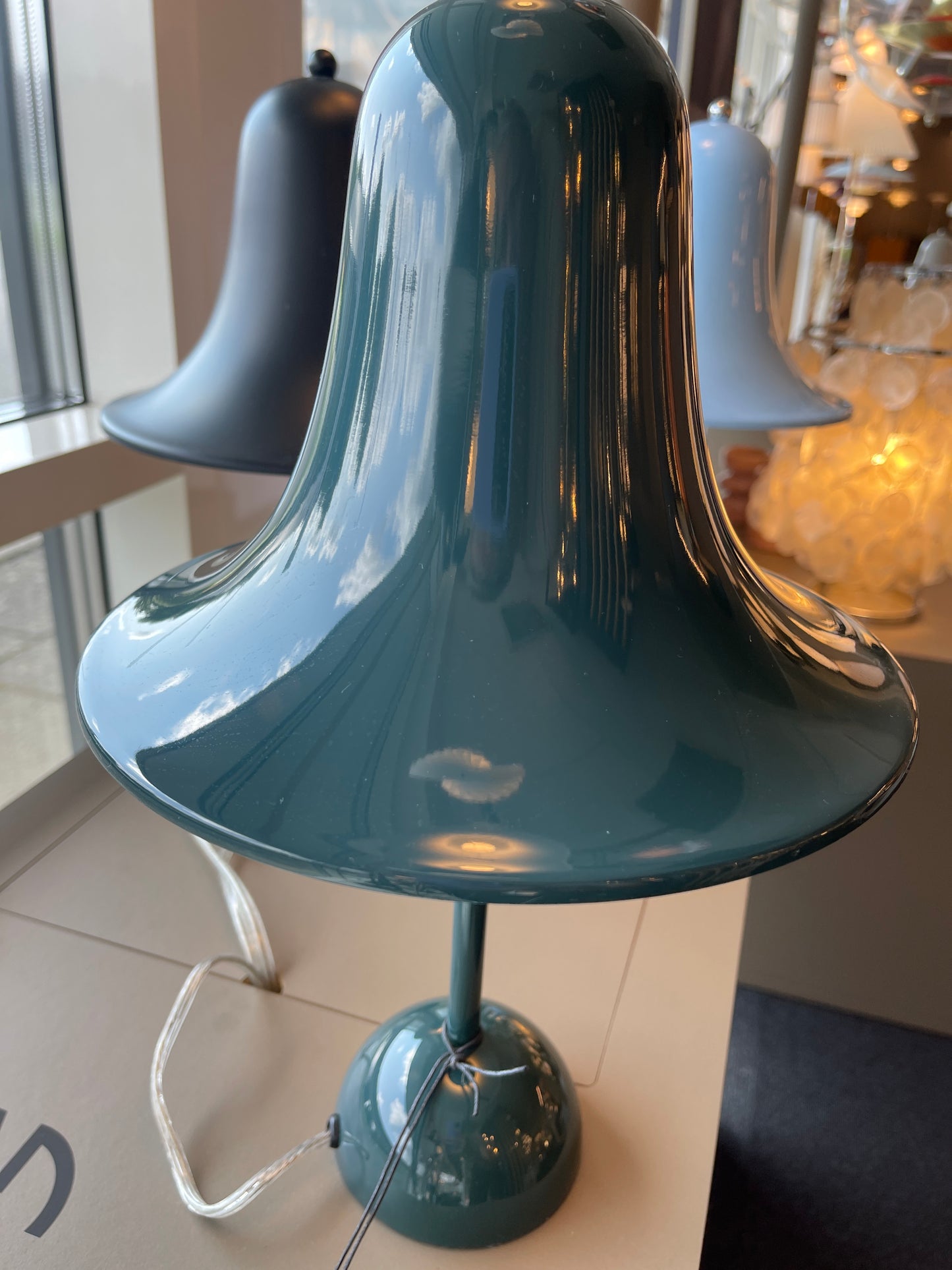 Verpan - Pantop Bordslampa Mörkgrön