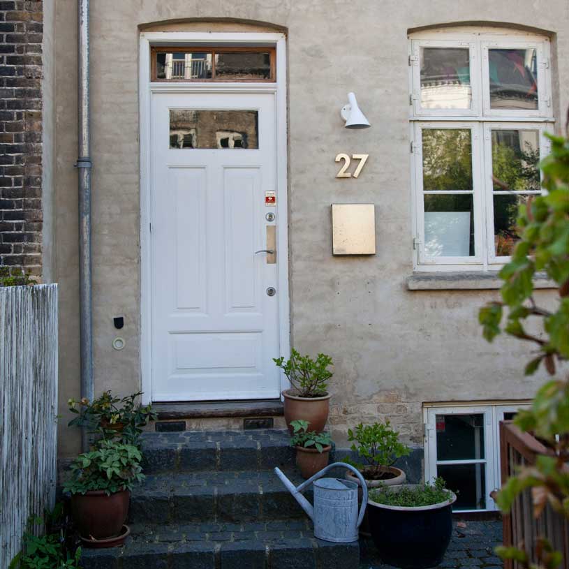 Louis Poulsen - AJ 50 - Udendørs Væglampe - Grå