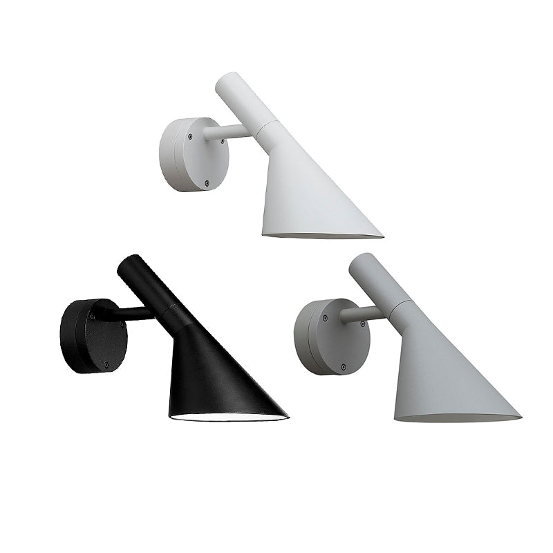 Louis Poulsen - AJ 50 - Udendørs Væglampe - Grå