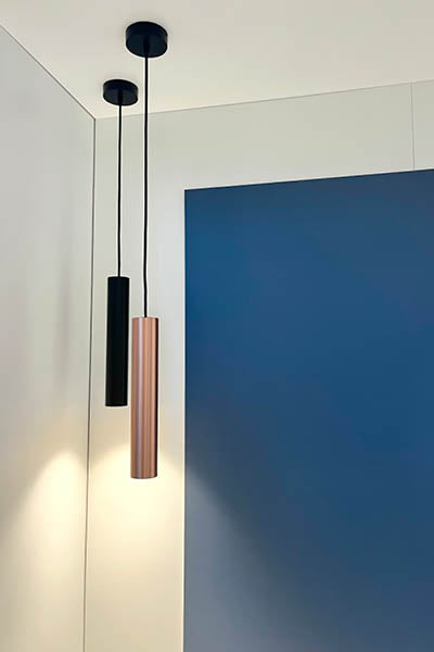 Rose gold pendel antidark