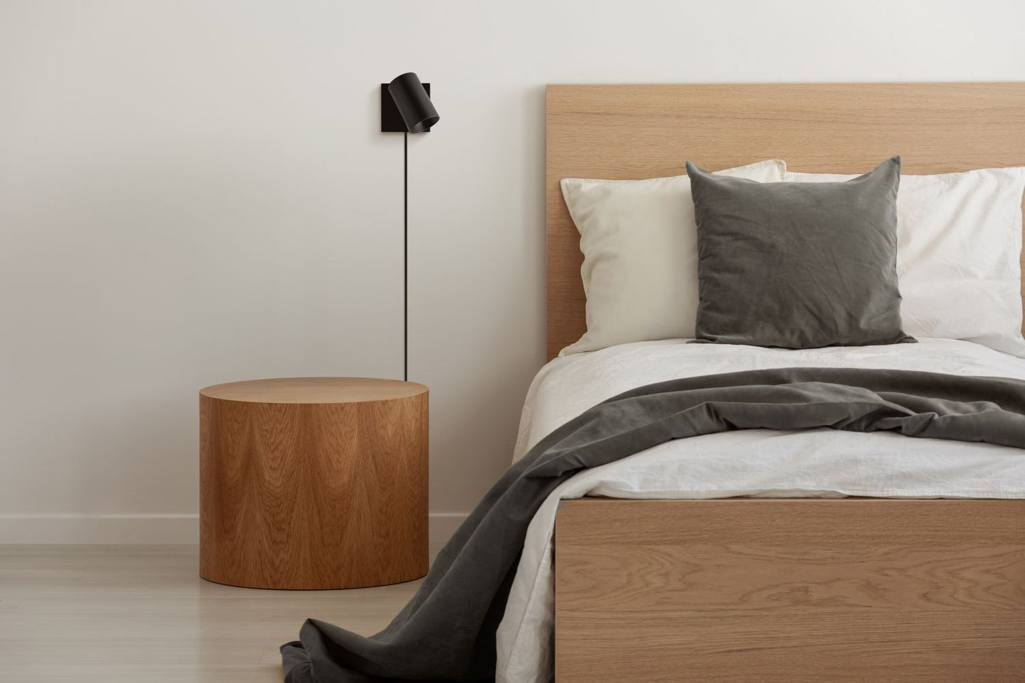 ANTIDARK SpotOn1 Wall W.Switch GU10 - Sort