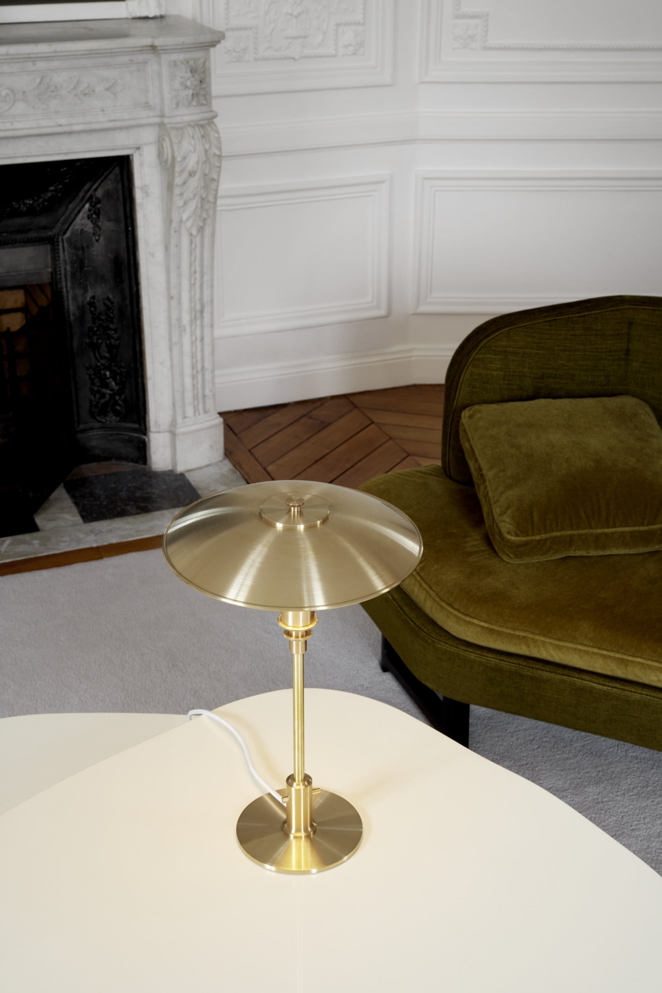 Louis Poulsen PH 3-2 Bordlampe E14 BRASS/OPAL - Limited 2022