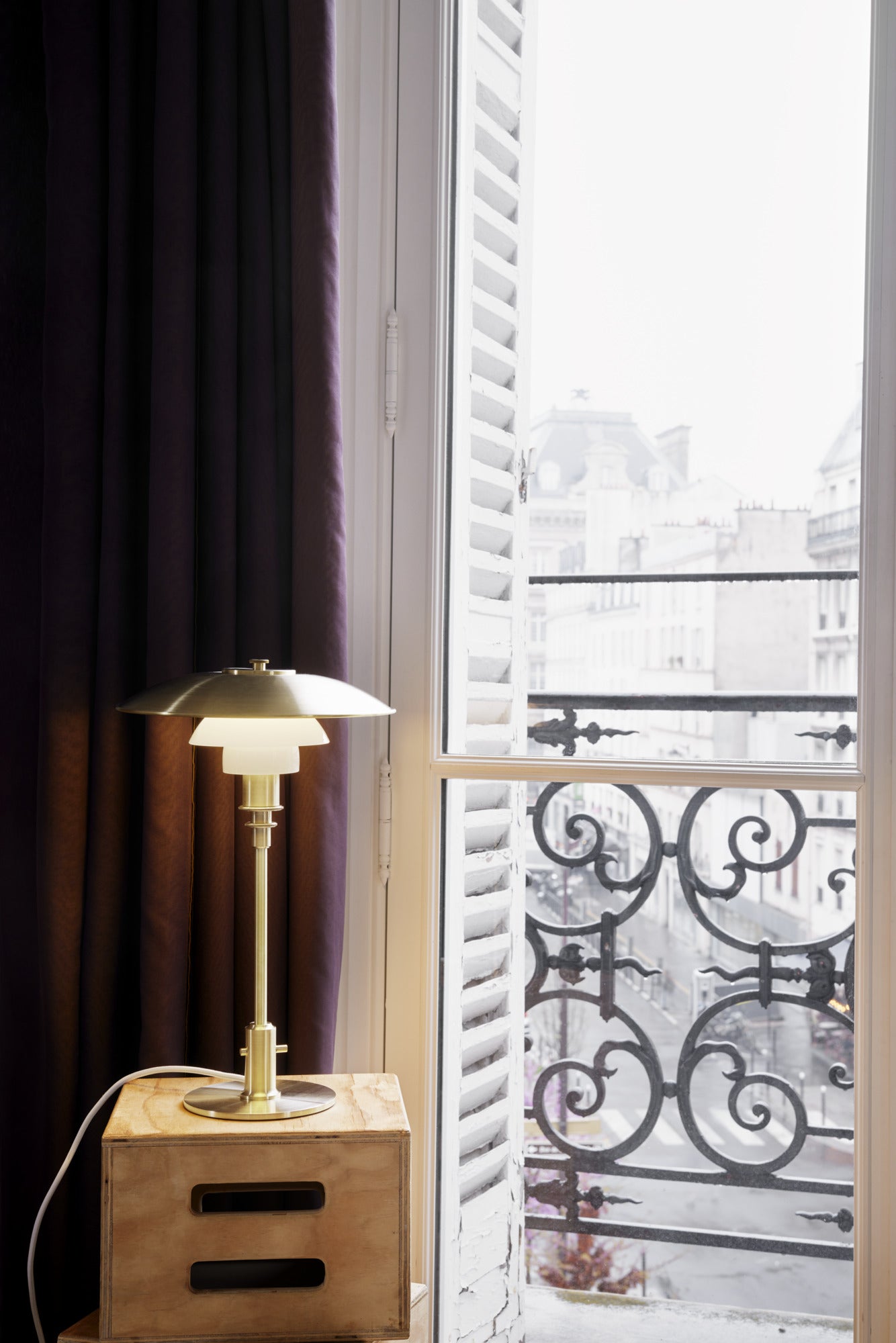 Louis Poulsen PH 3-2 Bordlampe E14 BRASS/OPAL - Limited 2022