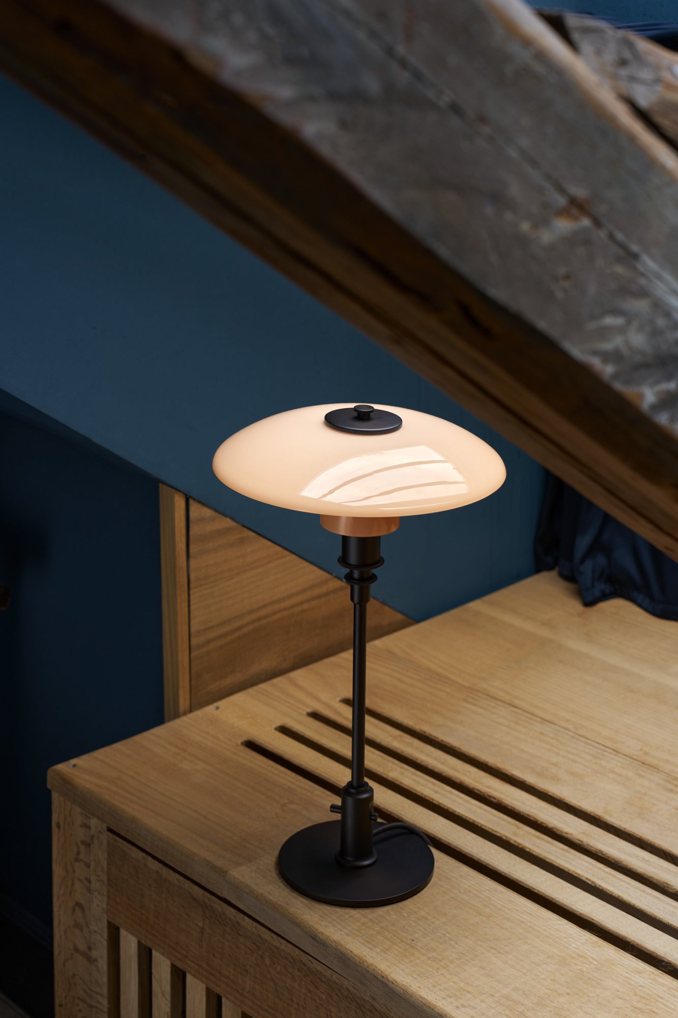 Louis Poulsen PH 3-2 Bordlampe - Dusty terracotta - limited edition 2025