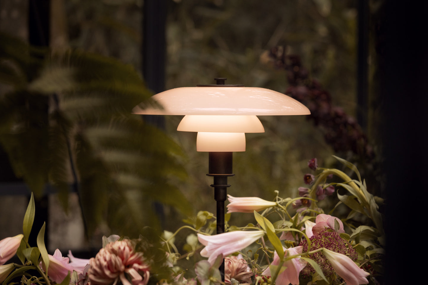 Louis Poulsen PH 3-2 Bordlampe - Dusty terracotta - limited edition 2025