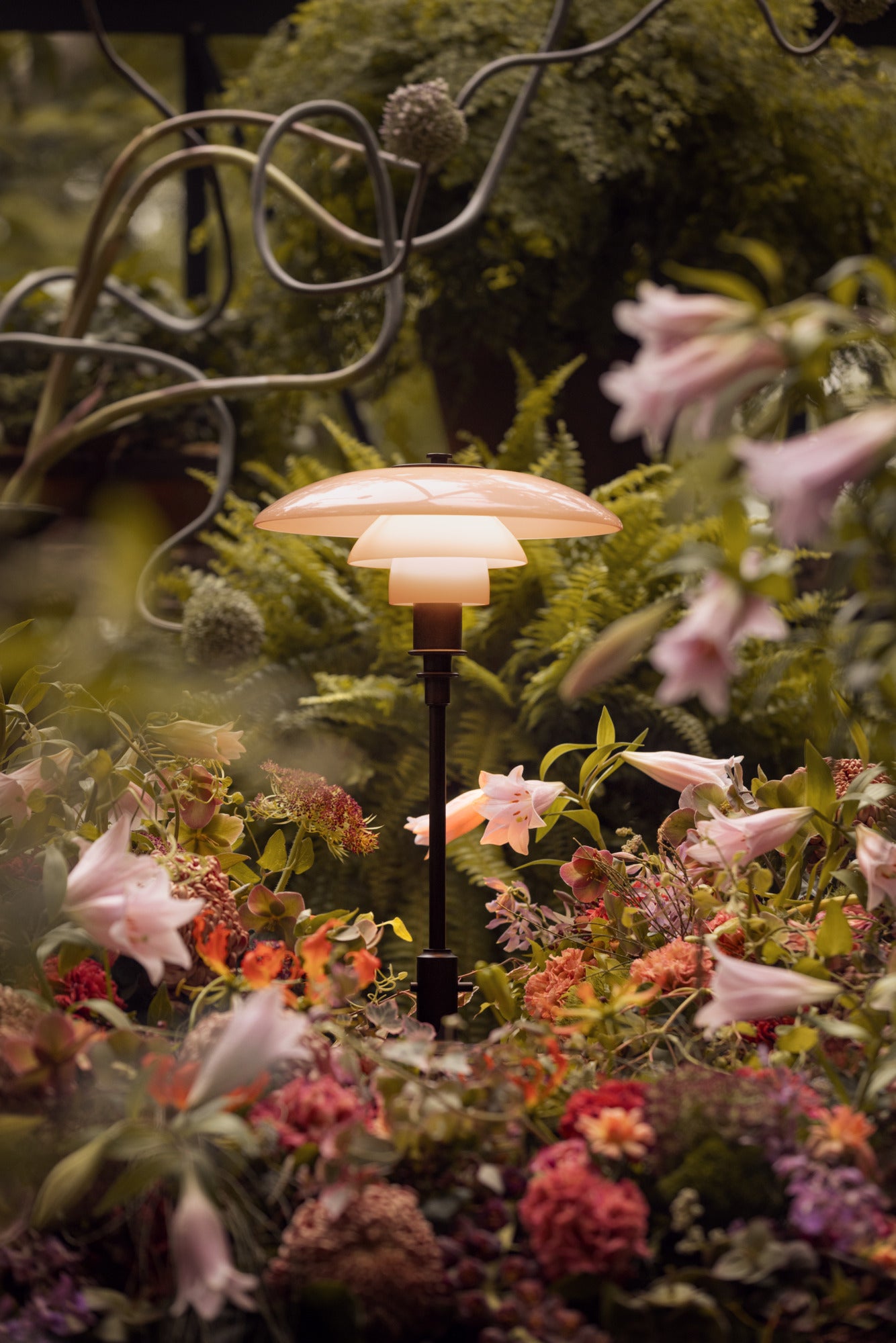 Louis Poulsen PH 3-2 Bordlampe - Dusty terracotta - limited edition 2025