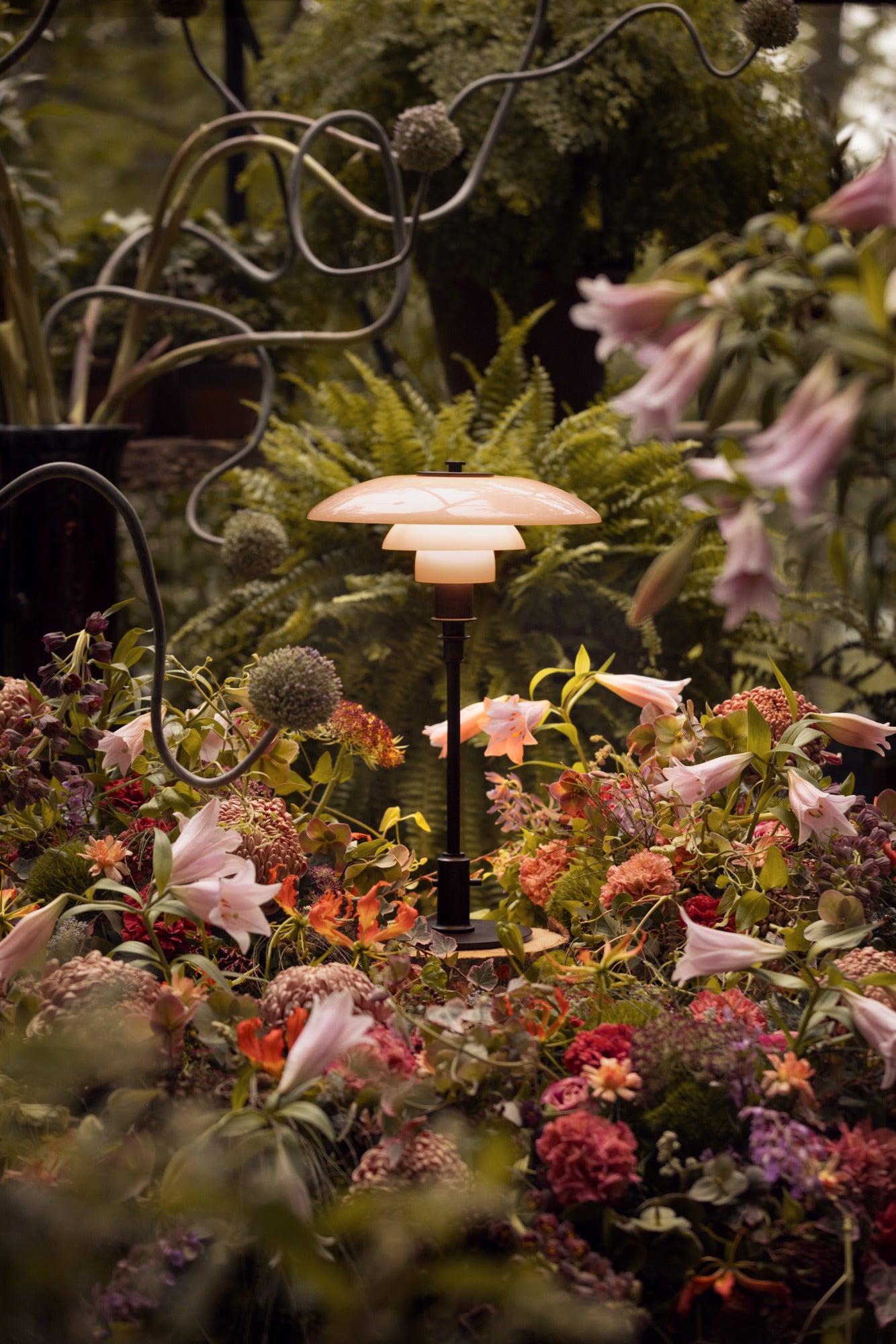 Louis Poulsen PH 3-2 Bordlampe - Dusty terracotta - limited edition 2025