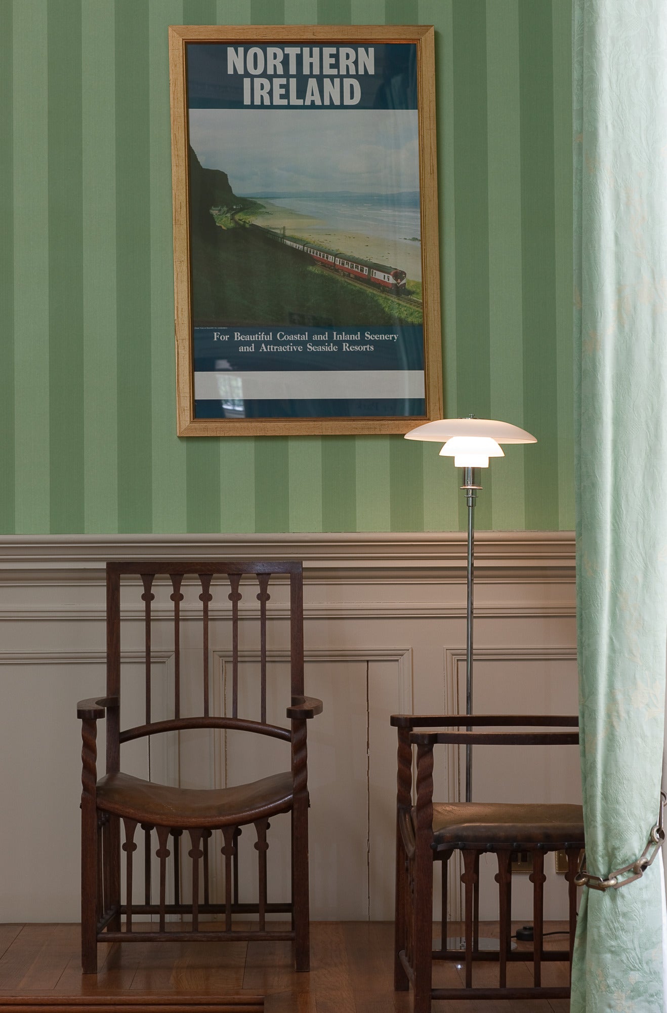 Louis Poulsen - PH 3½-2½ Gulvlampe - Højglansforkromet