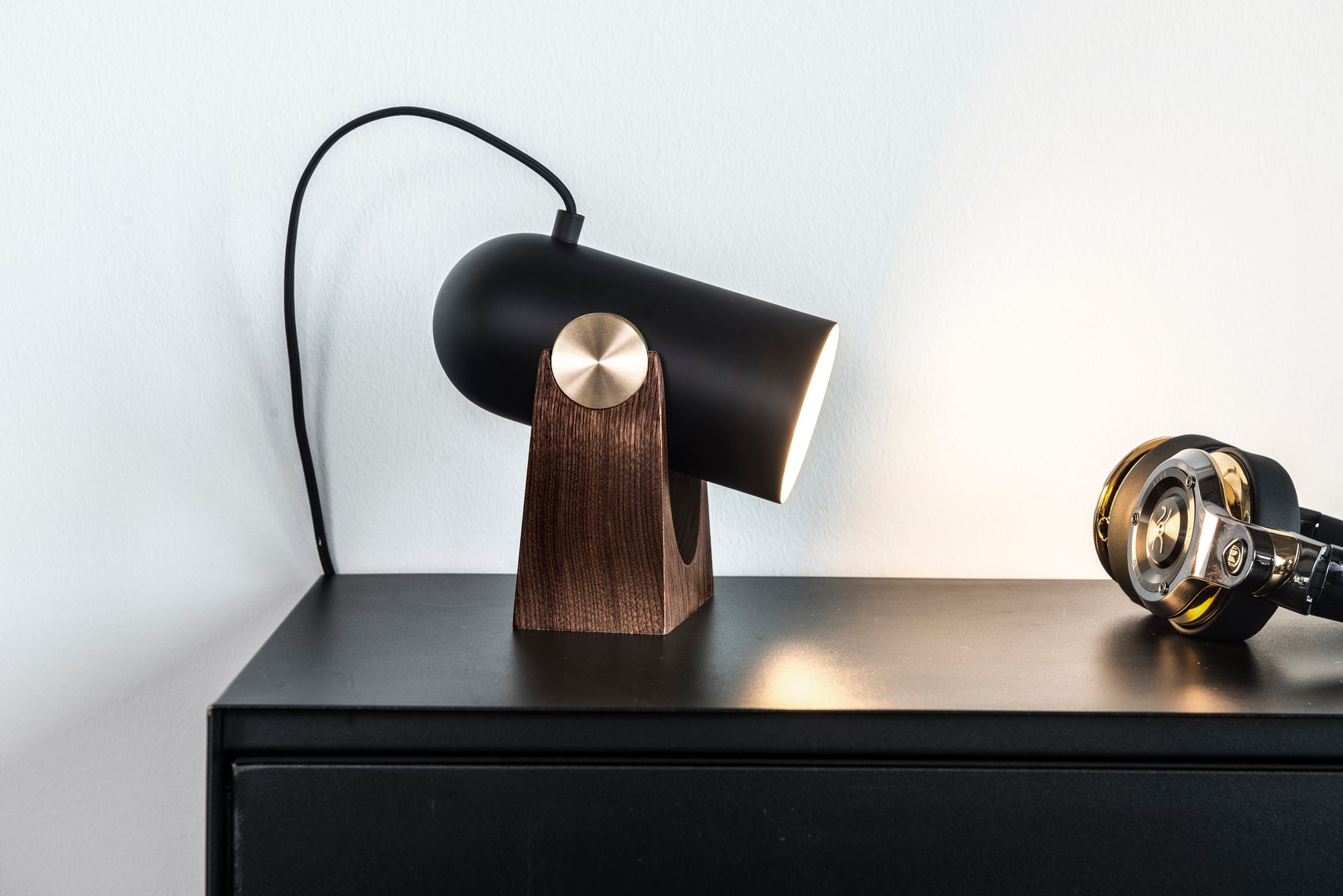 Carronade lampen som bordlampe