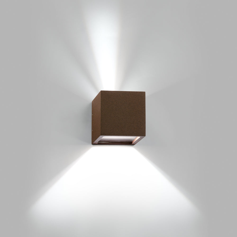 Light Point Cube XL LED - Væglampe - Rust