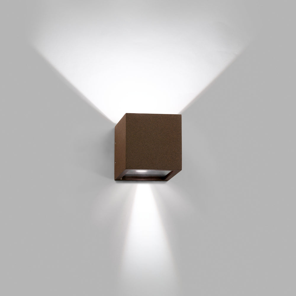 Light Point Cube XL LED - Væglampe - Rust