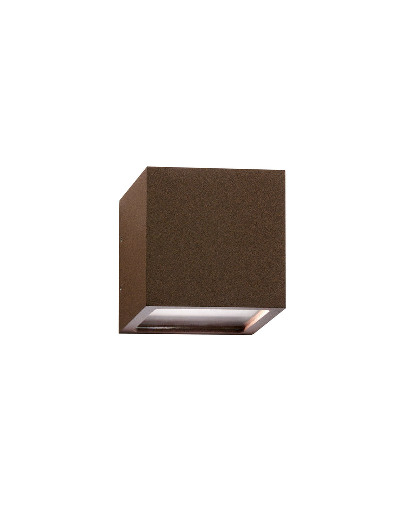 Light Point Cube XL LED - Væglampe - Rust