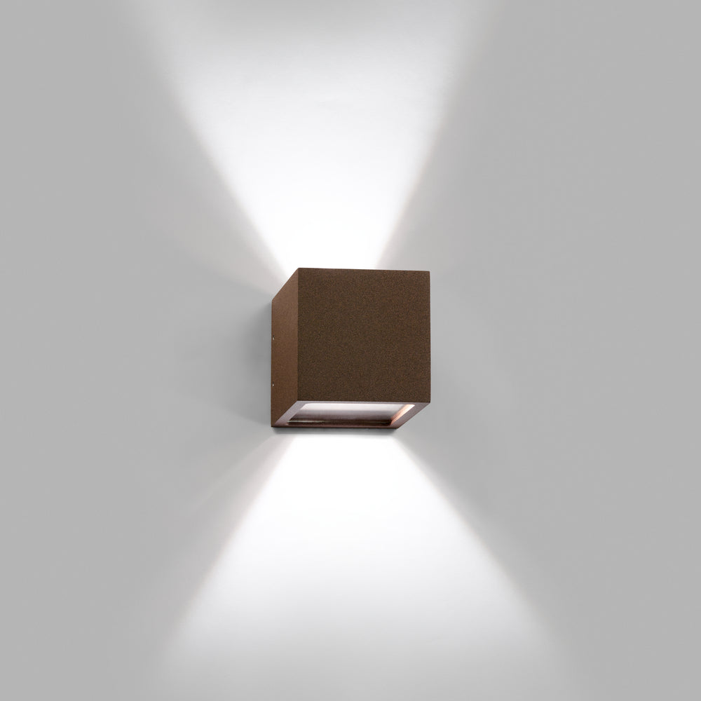 Light Point Cube LED Væglampe - Rust