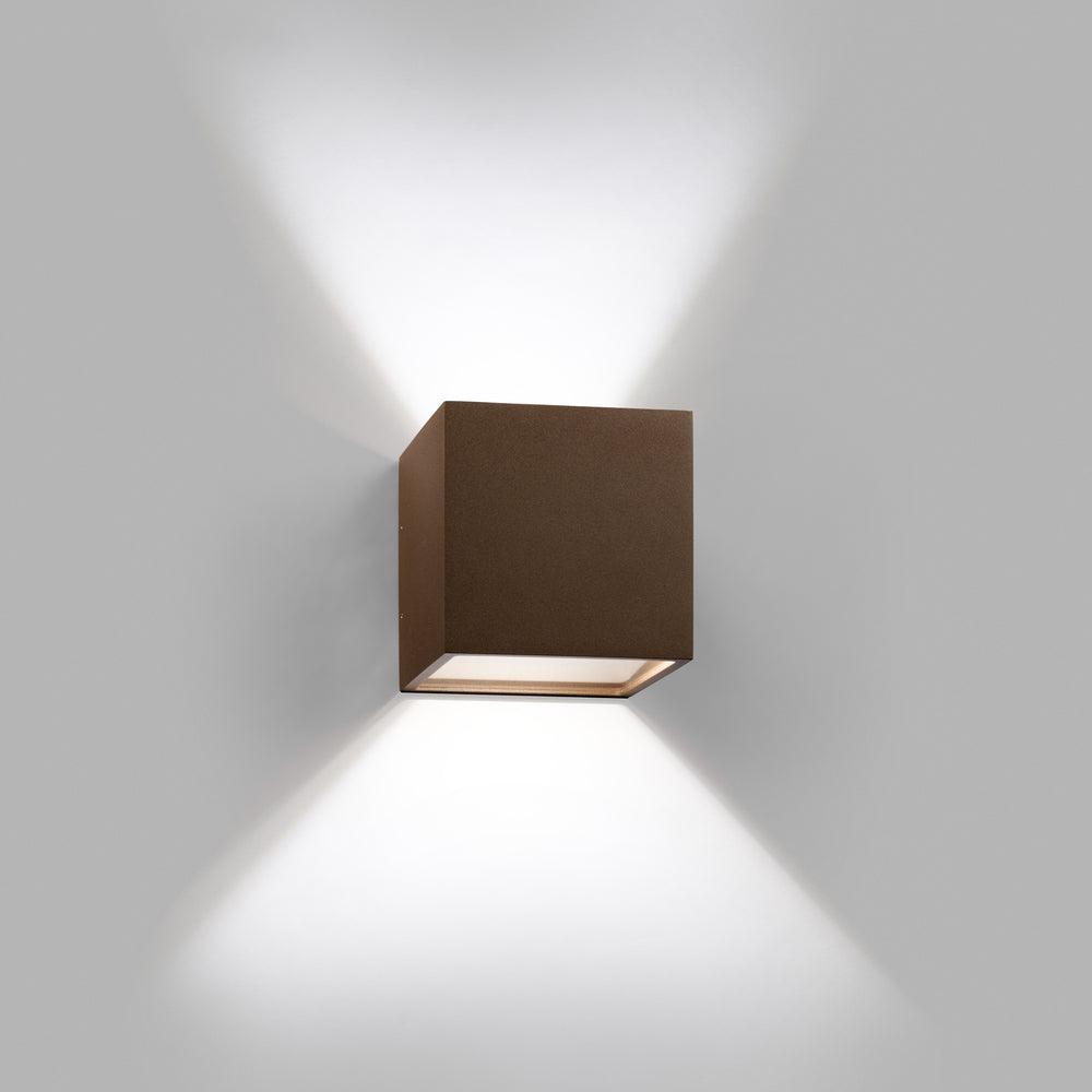 Light Point Cube LED Væglampe - Rust