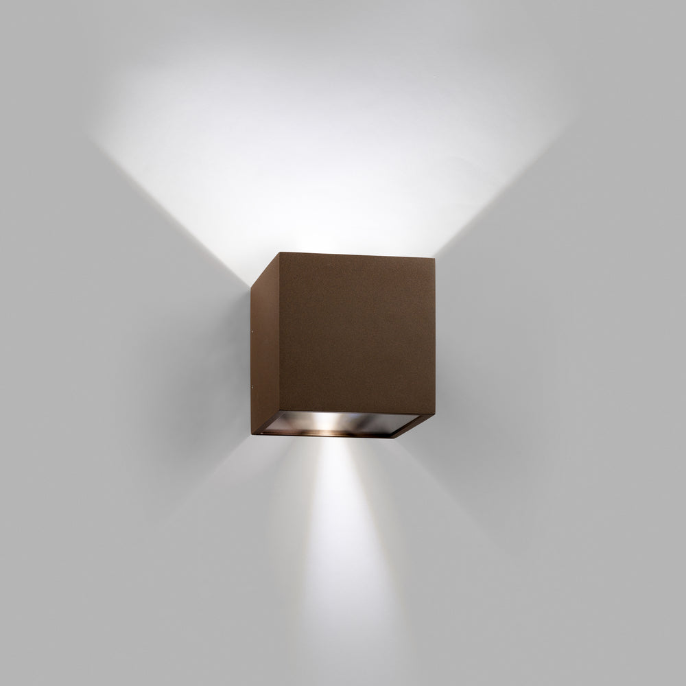 Light Point Cube LED Væglampe - Rust