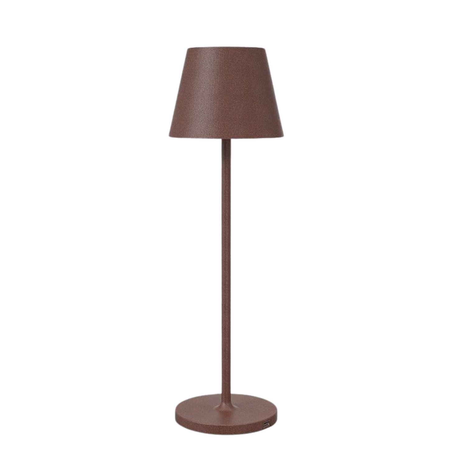 Calida bordlampen i Corten farvet