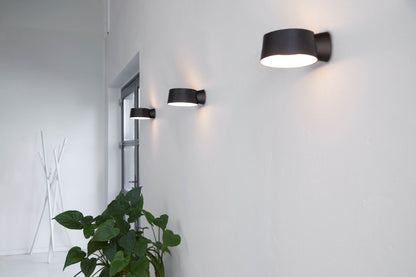 LOOM Design - COOKIE væglampe - Sort