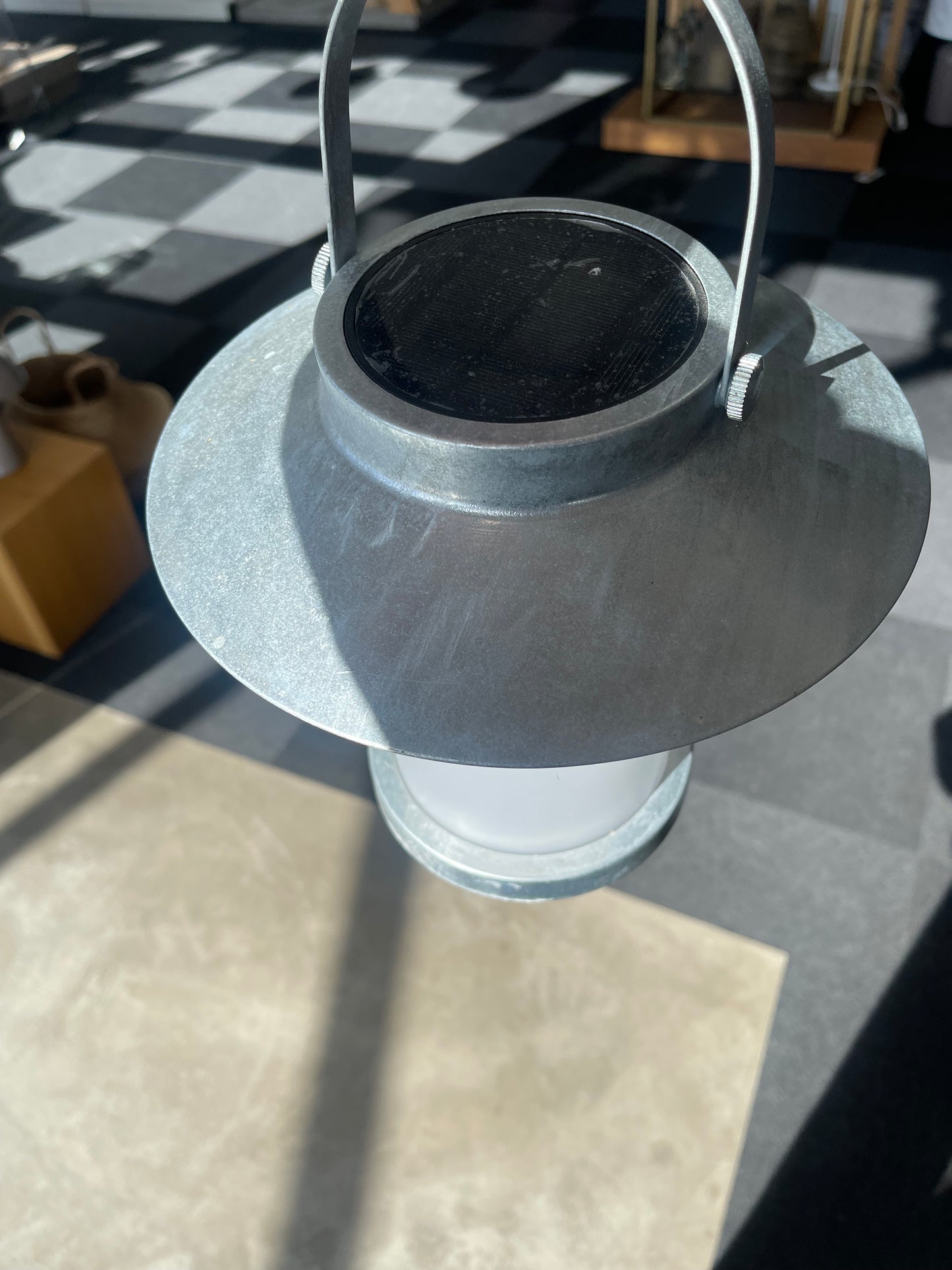 Nordlux Temple To-Go 30 To go solcellelampe - Galvaniseret stål