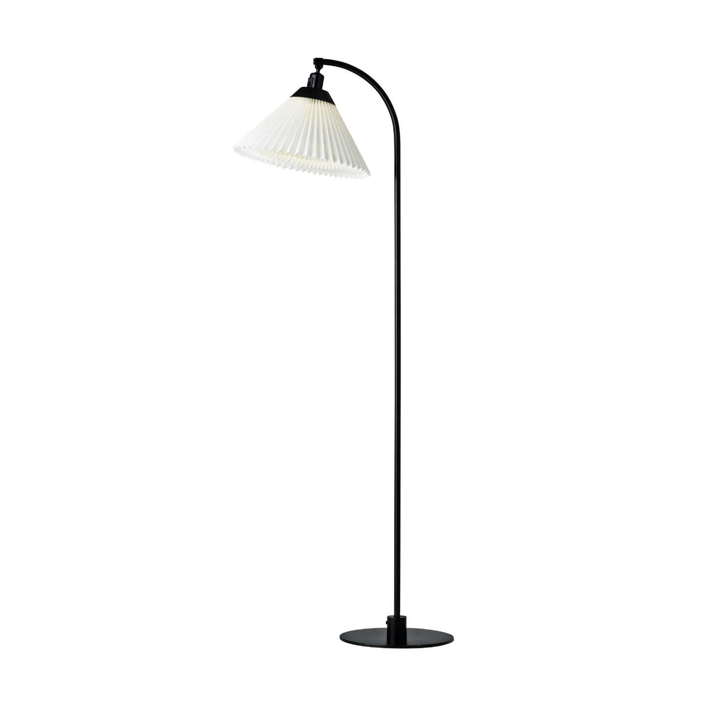 Le Klint - 368 Gulvlampe Sort Lakeret