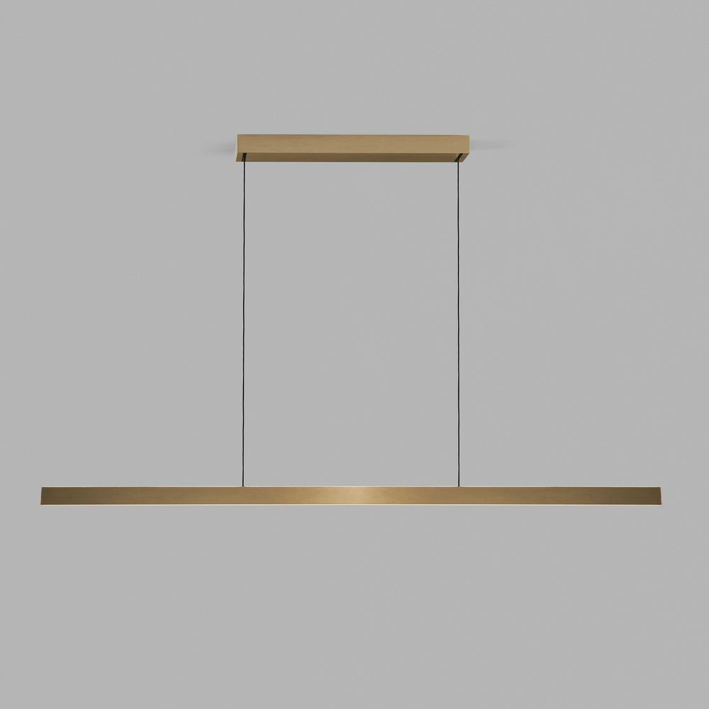 Light Point Edge Linear Pendel S2000 - Messing