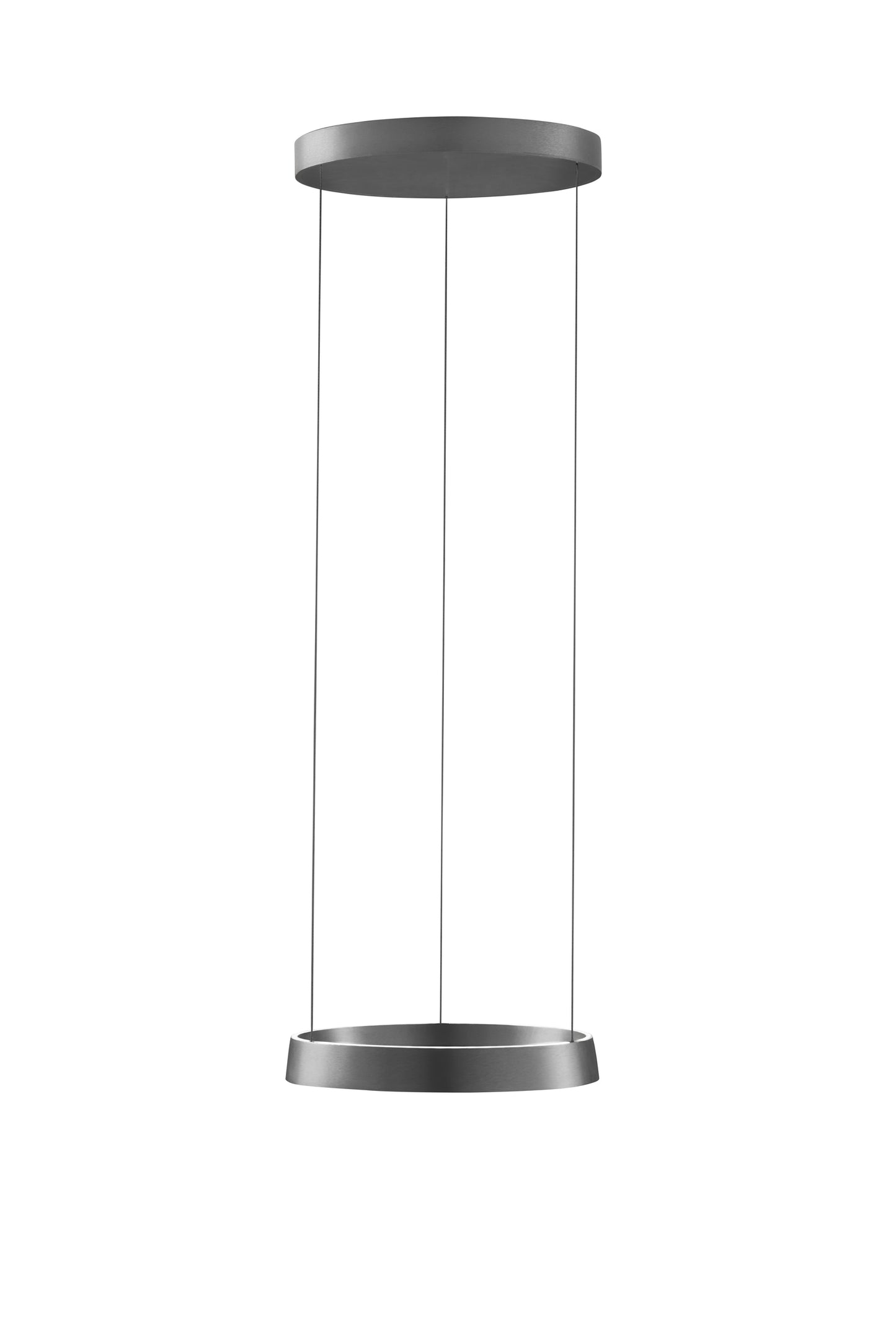 Light Point Edge Round LED Pendel Ø50 - Titanium