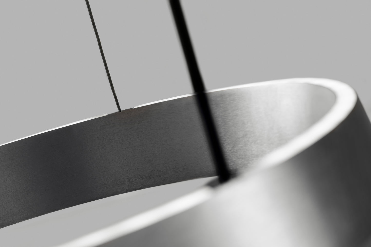 Light Point Edge Round LED Pendel Ø50 - Titanium