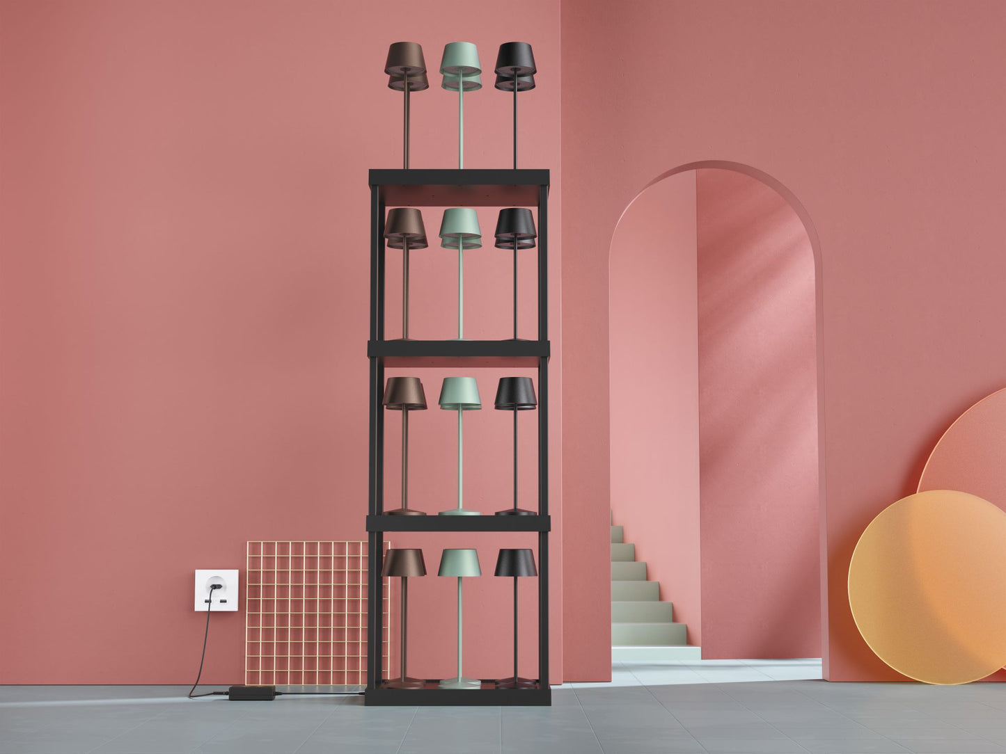 LOOM Design MODI MULTI CHARGING SHELF