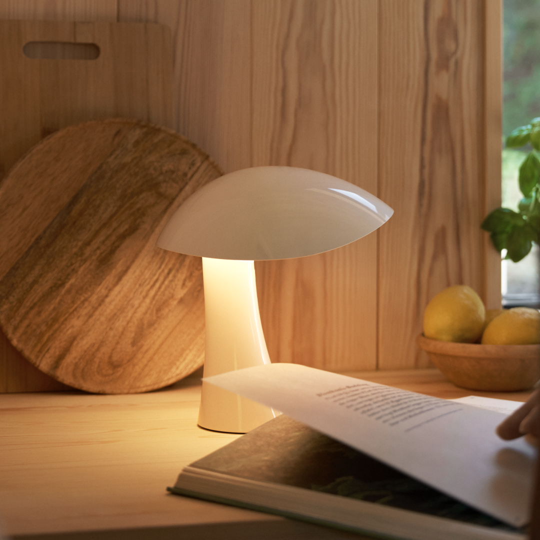 Louis Poulsen Rumee 220 Portable Lampe Cloud White Ø 220