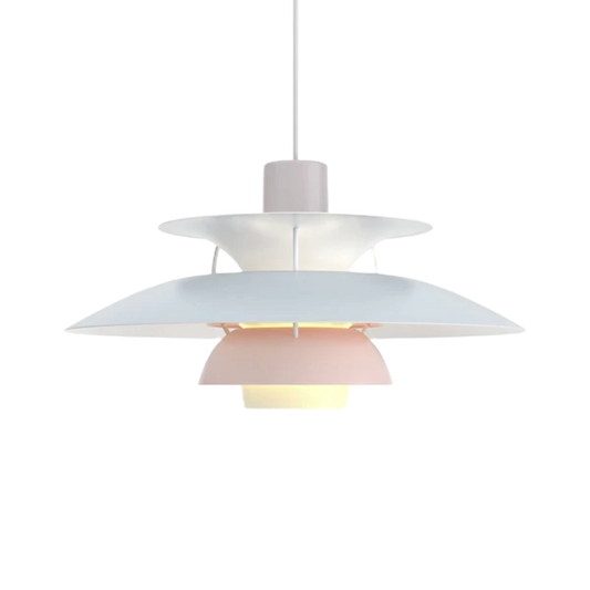 Louis Poulsen PH 5 pendel Pastels - Oyster blue rose