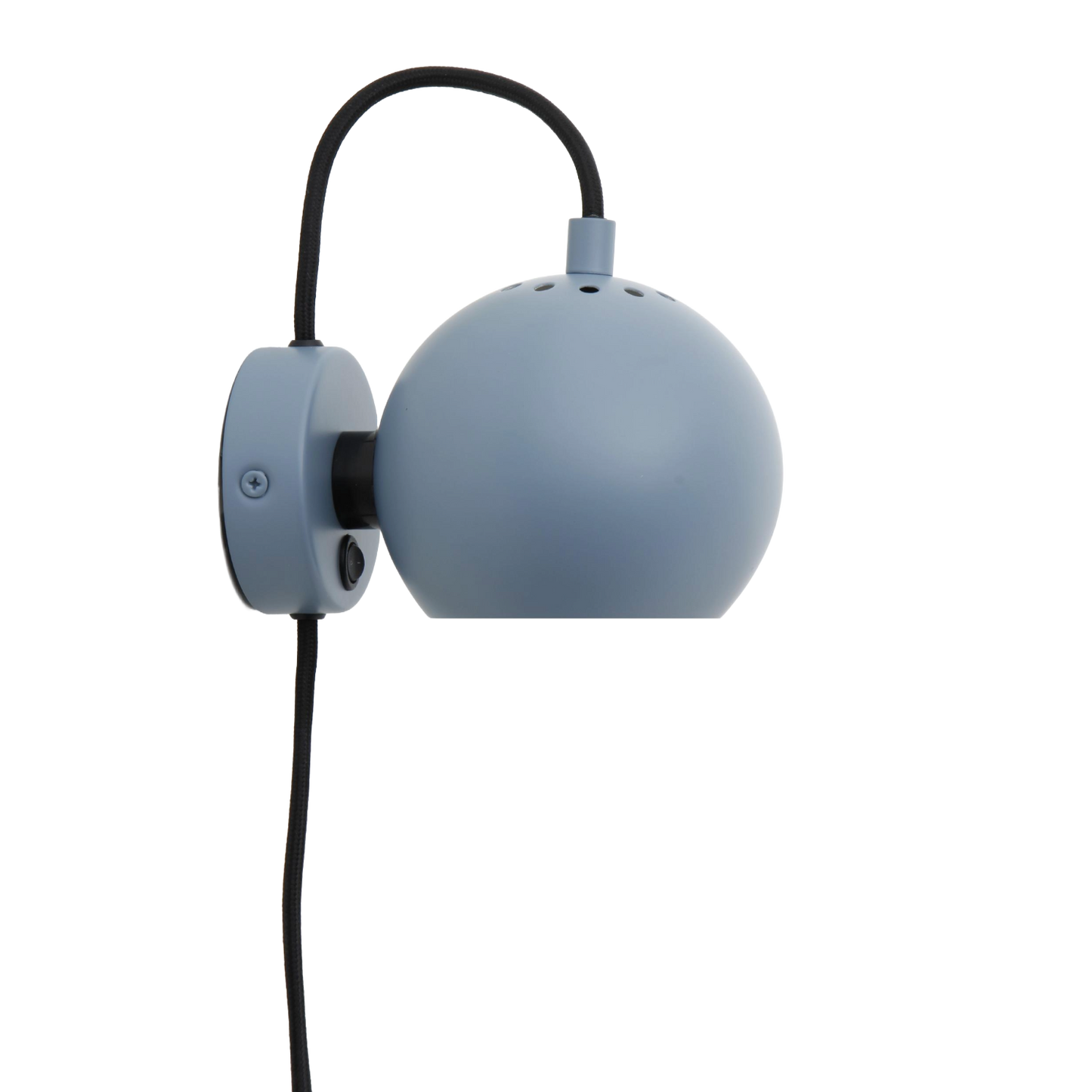 FRANDSEN Ball Væglampe - Mat Blå