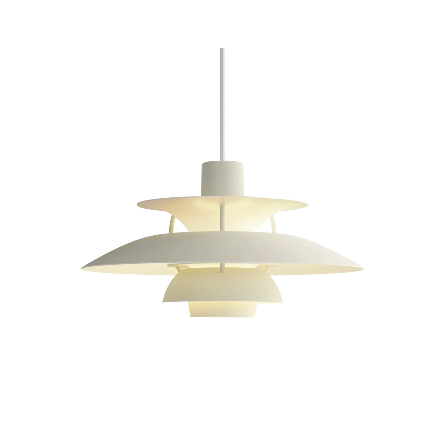 Louis Poulsen PH 5 Mini Monochrome - Pale Pewter