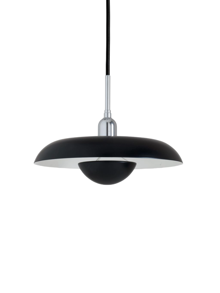 RA250 mm Pendel fra Piet Hein – elegant pendel i sort metal