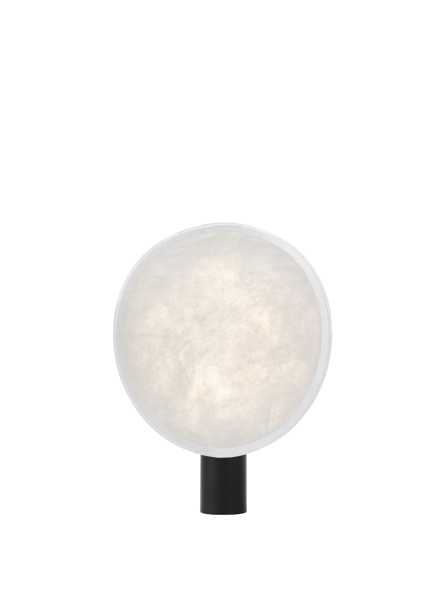 New Works Tense Genopladelig Bordlampe - Sort