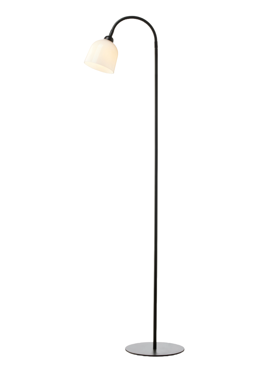 Halo Design Glow Gulvlampe 1-arm - Sort