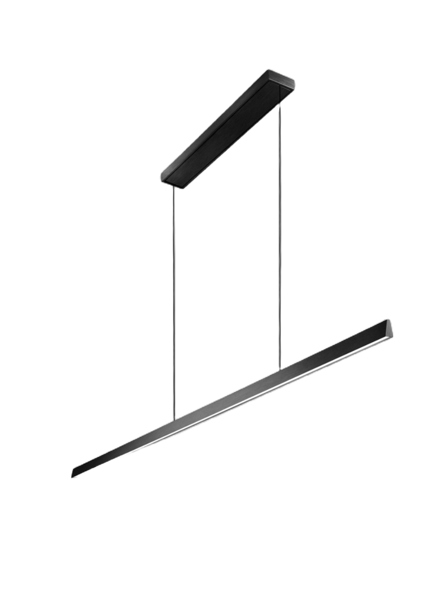 Light Point Edge Linear Pendel S2000 - Kolsvart