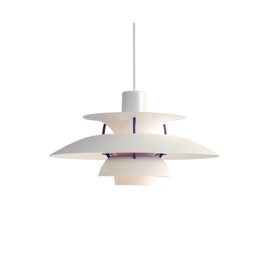 Louis Poulsen PH 5 Mini Pendel - Hvid Classic