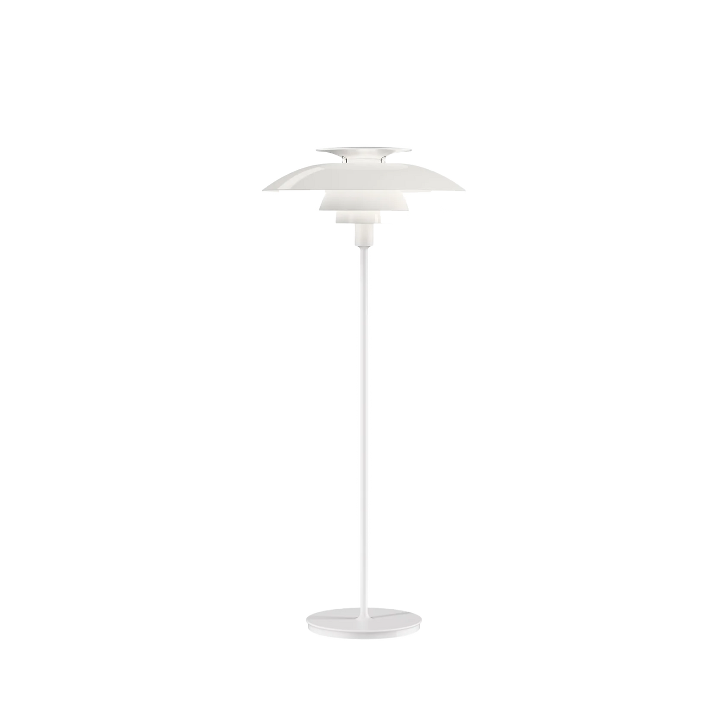 Louis Poulsen - PH 80 Golvlampa Vit Opal Akryl/Vit