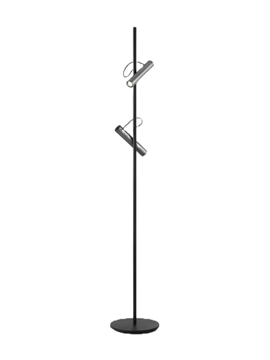 Light Point Spirit F1 LED Gulvlampe - Titanium/Sort