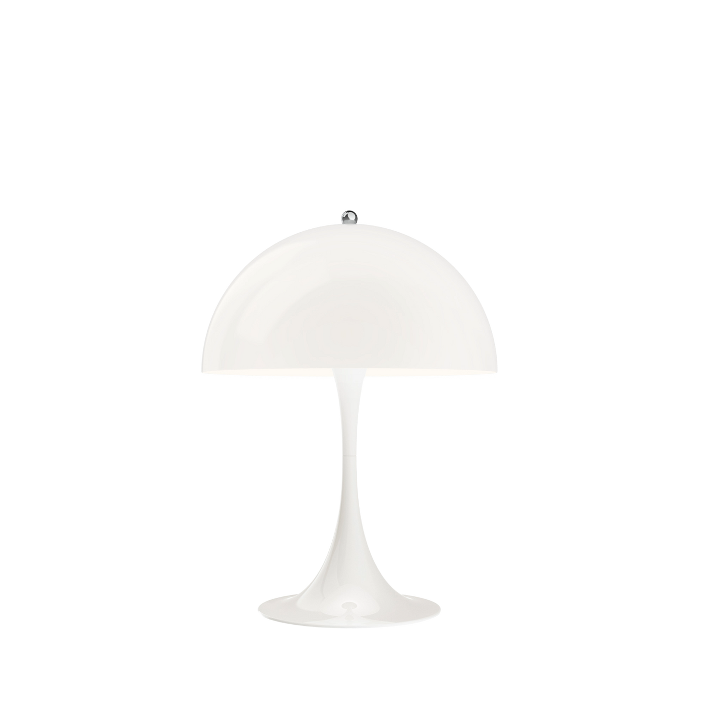 Louis Poulsen - Panthella 320 Bordlampe - Hvid Opalt Akryl