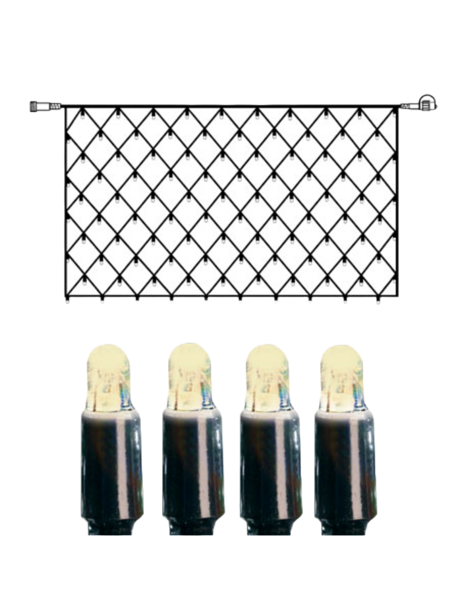 Star Trading System LED Extra Net 2x1m - Varm Hvid