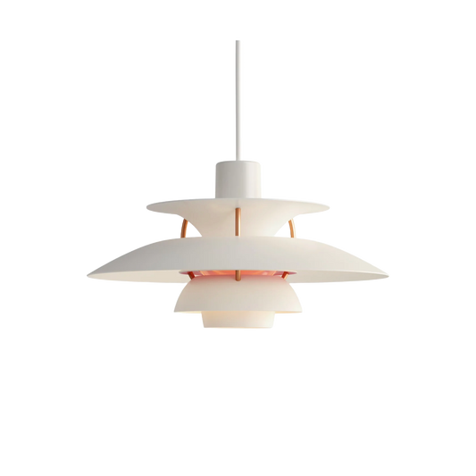 Louis Poulsen PH 5 Mini Pendel - Moderne Hvid