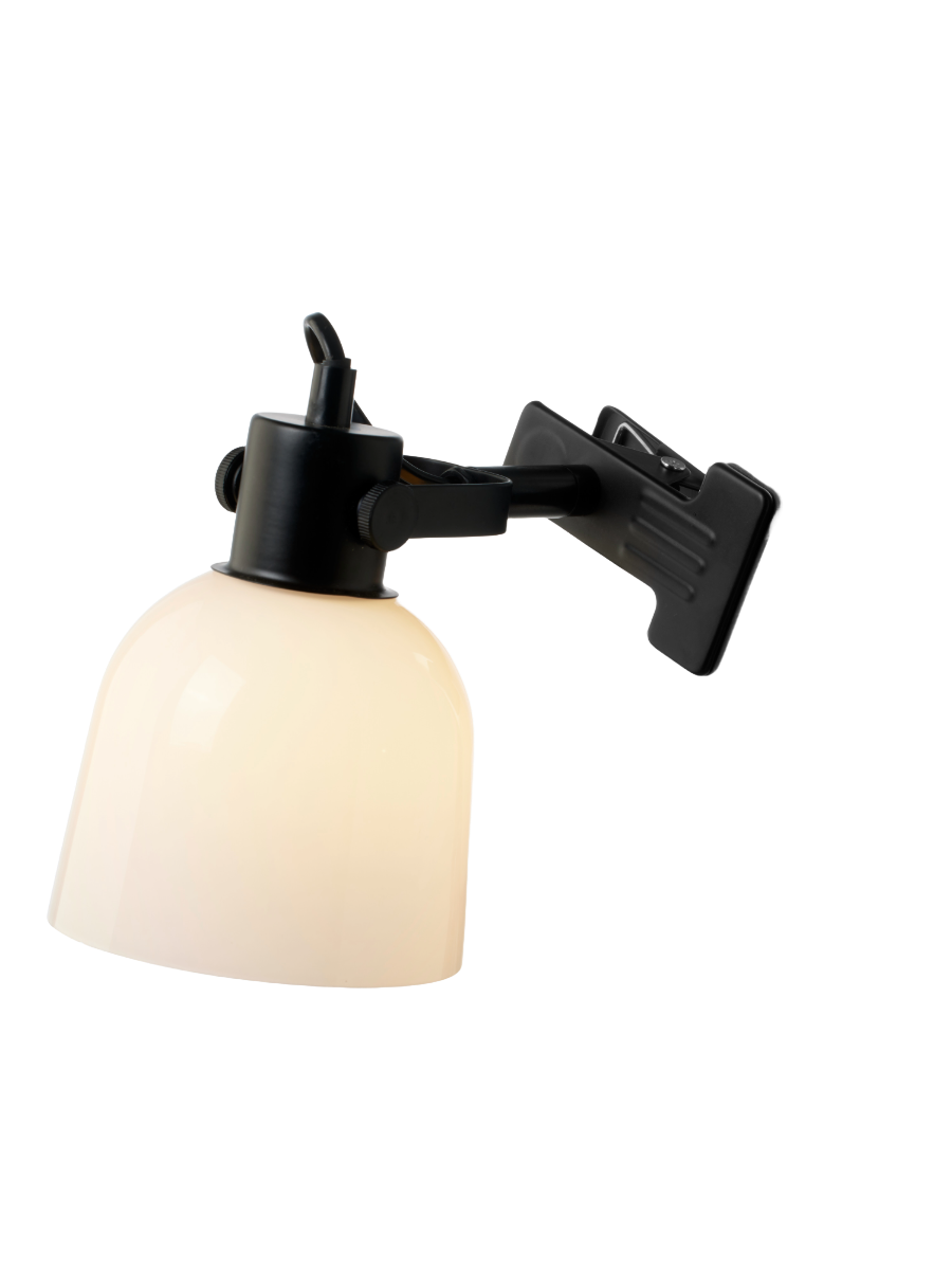 Halo Design Glow Clips lampe - Sort
