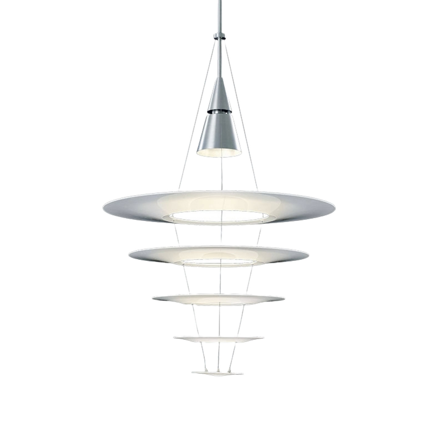 Louis Poulsen Enigma Pendel Ø545 - Aluminium