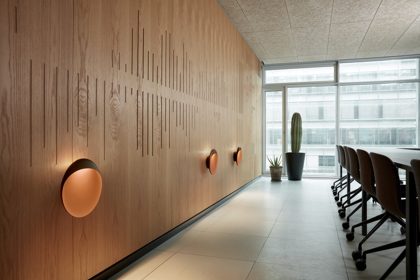 Louis Poulsen Flindt Væglampe LED - Corten Ø40