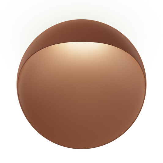 Louis Poulsen Flindt Væglampe LED - Corten Ø40