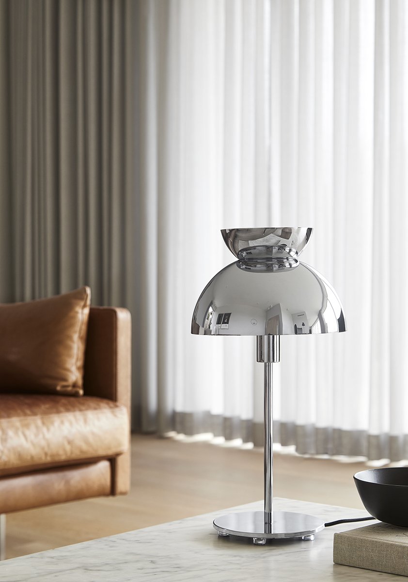 Frandsen Butterfly Bordslampa - Krom