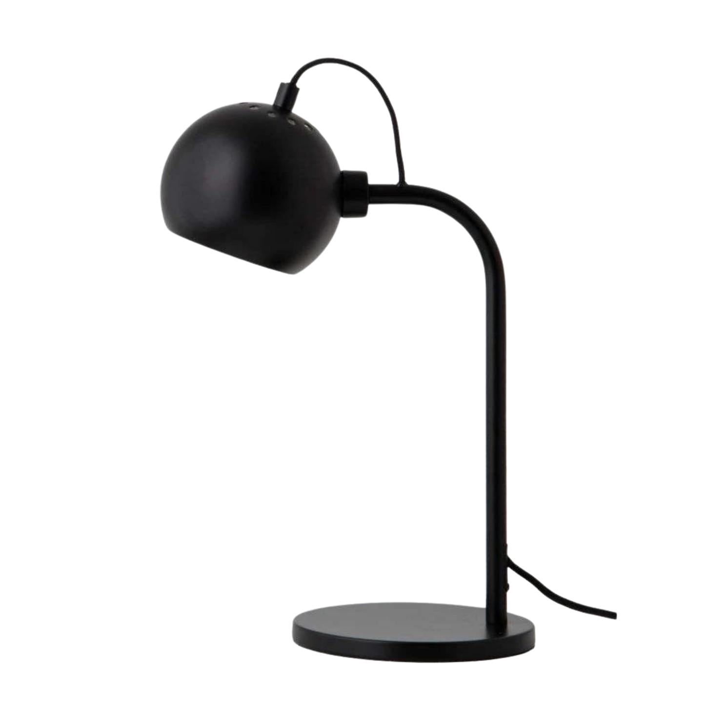 FRANDSEN ball single bordlampe mat sort